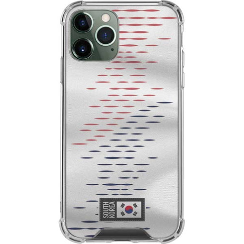South Korea Soccer Flag iPhone 12 Pro Clear Case